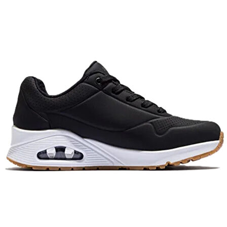 Skechers Uno-Stand On Air Memory Foam Womens Sneaker Black Hafızalı Taban Kadın Günlük Spor Ayakkabı Siyah