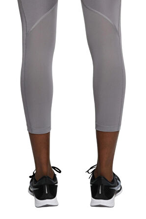 Nike Dry Normal Belli, Cepli, Toparlayıcı Kısa Koşu Taytı Gri
