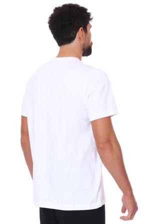 Nike Mens İcon Future Tee Baskılı Erkek Günlük Tişört Beyaz