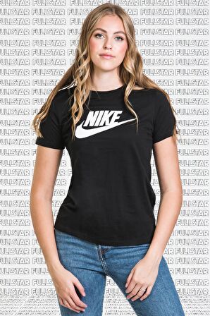 Nike Sportswear Futura Cotton Tee Short Sleeve Baskılı Siyah Tişört