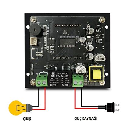 ZFX-W1412A 12Volt 16A LCD Pano Tip Termostat Kuluçka Makinalarına Uygun