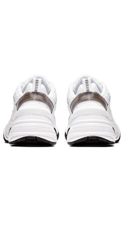 Nike M2K Tekno Leather Unisex Reflector Sneaker Hakiki Deri Beyaz Spor Ayakkabı