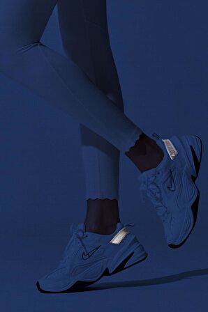 Nike M2K Tekno Leather Unisex Reflector Sneaker Hakiki Deri Beyaz Spor Ayakkabı