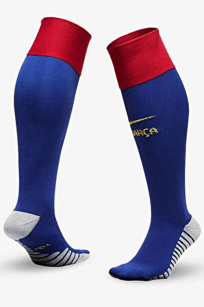 Nike Stadium Knee High Dri Fit Unisex FCB Barcelona İç Saha Diz Altı Çorap Mavi