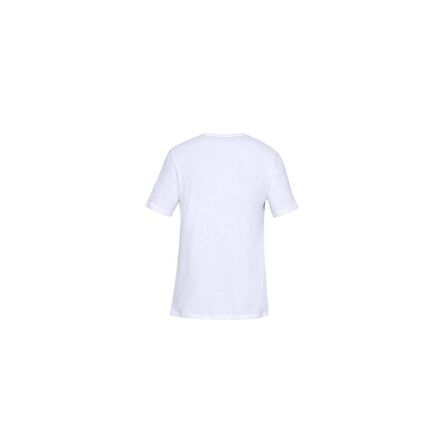 Under Armor Erkek T-Shirt Sportstyle Logo Ss 1329590-100 Beyaz