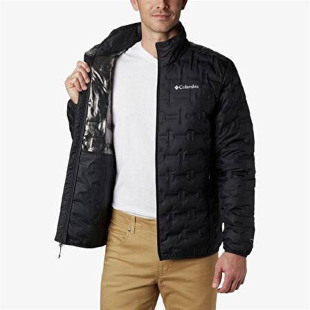 Columbia Delta Ridge™ Down Jacket Erkek Siyah Outdoor Mont WO0955-010
