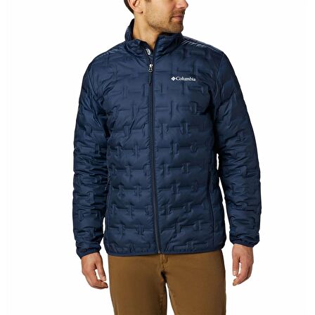 Columbia Delta Ridge™ Down Jacket Erkek Lacivert Outdoor Mont WO0955-464