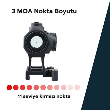 Vector Optics Maverick GEN3 1x22 Kauçuk Kaplı Red Dot Nişangah SCRD-38