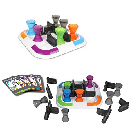 Thinkfun Turnike (Turnstile) Dönen Sihirli Labirent Oyunu