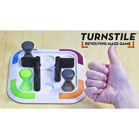 Thinkfun Turnike (Turnstile) Dönen Sihirli Labirent Oyunu