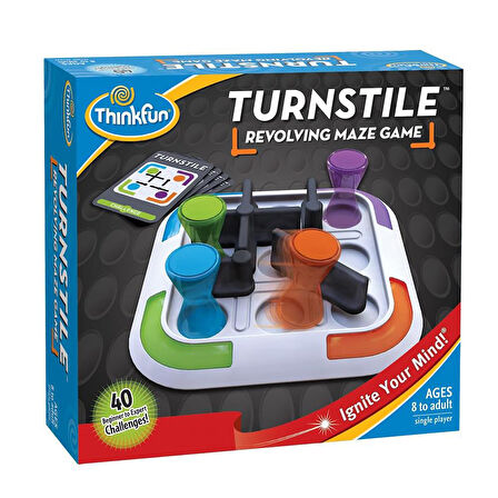 Thinkfun Turnike (Turnstile) Dönen Sihirli Labirent Oyunu