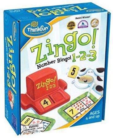 Lisanslı Thinkfun Zingo 1-2-3 Kutu Oyunu