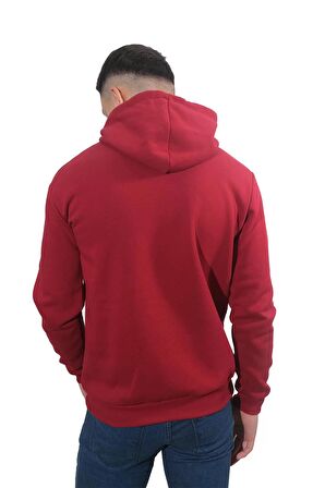 Erkek Holiday Bordo Kapüşonlu Sweatshirt-239