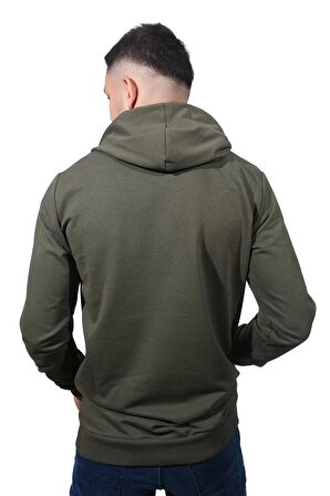 Erkek Nyc Haki Kapüşonlu Sweatshirt-224