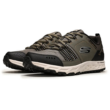 Skechers Trail Memory Foam Water Rpllnt Sneaker Haki