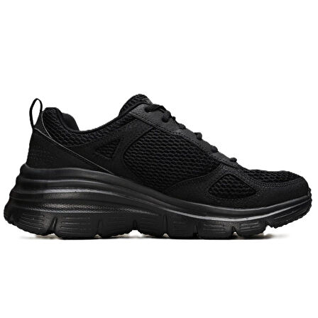 Skechers Fashion Fit-Perfect Mate Womens Walking Shoes Black Kadın Yürüyüş Ayakkabısı Siyah
