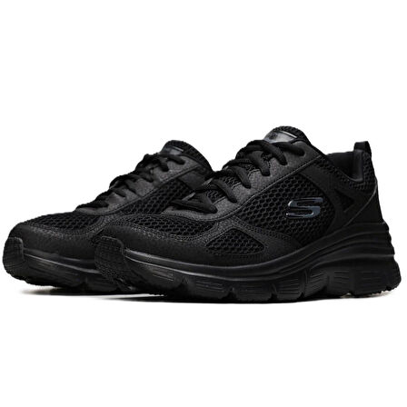 Skechers Fashion Fit-Perfect Mate Womens Walking Shoes Black Kadın Yürüyüş Ayakkabısı Siyah