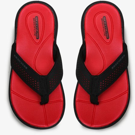 Skechers Supreme-Pool Days Unisex Sandals Unisex Parmak Arası Çocuk Terlik Siyah