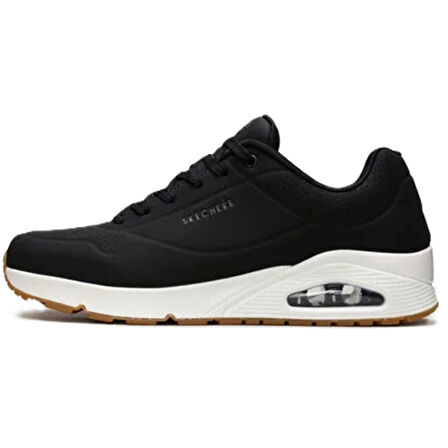 Skechers Uno-Stand On Air Memory Foam Mens Sneaker Hafızalı Taban Erkek Günlük Spor Ayakkabı Siyah