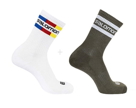Salomon 365 CREW 2 Pack Çorap (2 Çift) LC1445600 Renkli