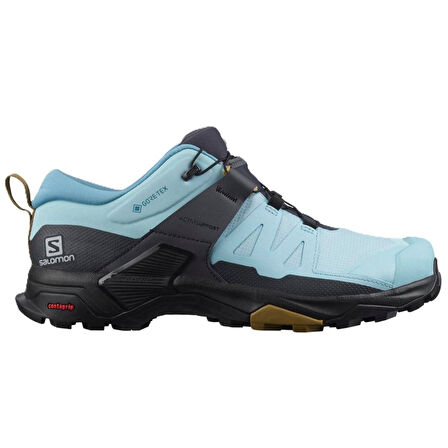 Salomon X Ultra 4 Gore Tex Womens Outdoor Shoes Su Geçirmez Nefes Alabilen Lastik Bağcıklı Kadın Outdoor Ayakkabı Mavi