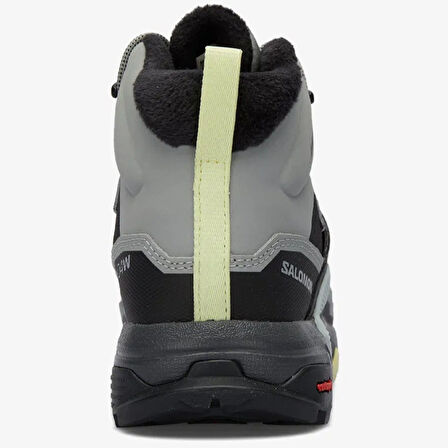 Salomon X Ultra 4 Mid Waterproff Leather Womens Boot Hakiki Deri Su Geçirmez Nefes Alabilen Kadın Bot Gri