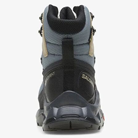 Salomon GTX Quest Element Gore Tex Women's Hiking Boot Kadın Bilekli Su Geçirmez Outdoor Bot Açık Mavi Bej