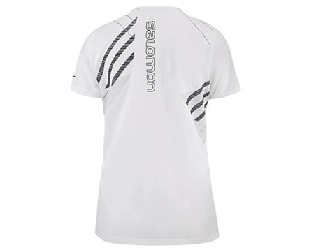 Salomon SENSE AERO Kadın Koşu Tişörtü LC1731100 Beyaz