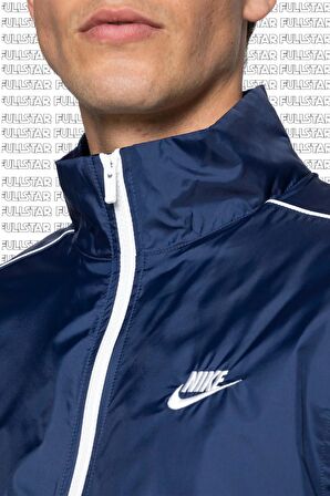 Nike Sportswer Hoxton Woven Loose Fit Bol Kesim Dokuma Lacivert Eşofman Takımı