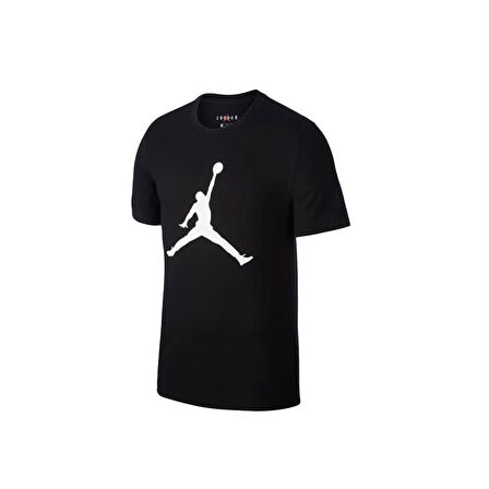 Jordan Erkek T-Shirt M J Jumpman Ss Crew CJ0921-011 Siyah