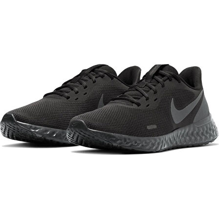 Nike Revolution 5 Erkek Yürüyüş Koşu Ayakkabısı Siyah