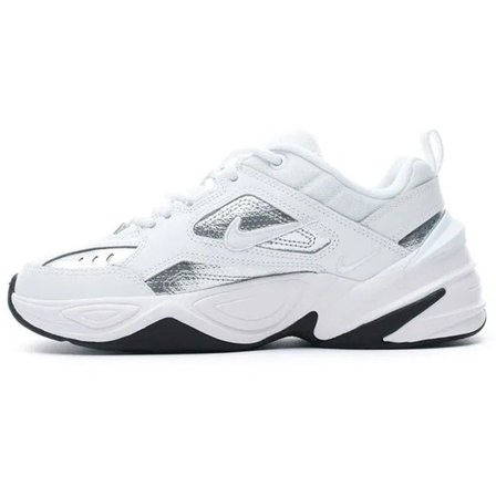 Nike M2K Tekno ESS Leather Unisex Sneaker Hakiki Deri Günlük Spor Ayakkabı Beyaz