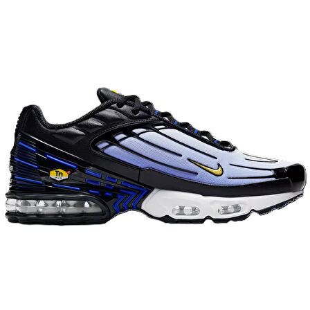Nike Air Max Plus 3 Unisex Sneaker Black Günlük Spor Ayakkabı Siyah Mavi