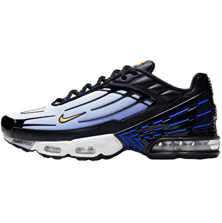 Nike Air Max Plus 3 Unisex Sneaker Black Günlük Spor Ayakkabı Siyah Mavi
