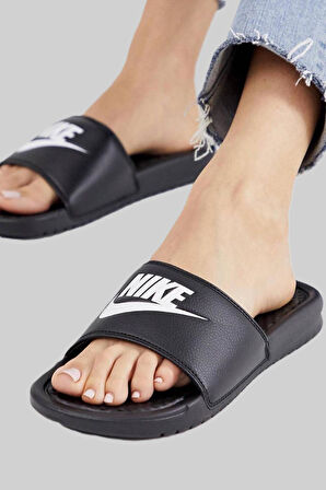 Nike Futura Benassi Slide Black Kadın Siyah Terlik Tek Bantlı