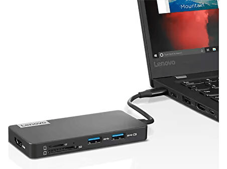 LENOVO USB-C 7'si 1 arada Hub