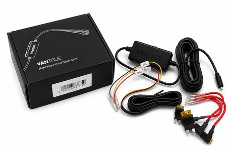 Vantrue VP03 Araç İçi Kamera Park Gözetimi Hardwire Kit Type-C 12-24V Düşük Voltaj Korumalı