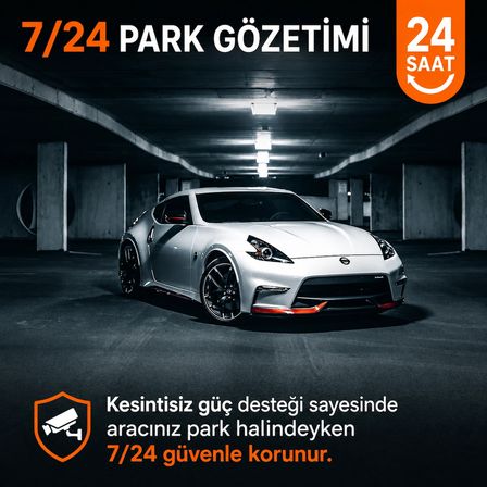 Vantrue VP03 Araç İçi Kamera Park Gözetimi Hardwire Kit Type-C 12-24V Düşük Voltaj Korumalı
