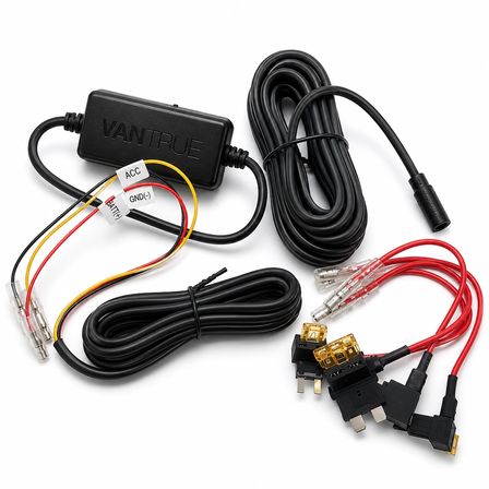 Vantrue VP03 Araç İçi Kamera Park Gözetimi Hardwire Kit Type-C 12-24V Düşük Voltaj Korumalı