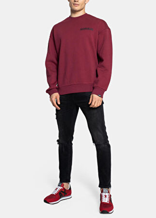 Napapijri Erkek Bisiklet Yaka Sweatshirt NP0A4EIY U007016 