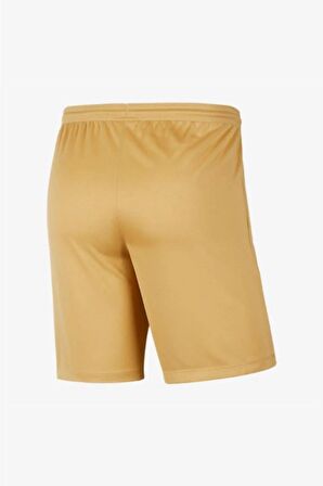 Nike Dri Fit Park 3 Football Shorts Cepsiz Futbol Maç Antrenman Şortu Hardal