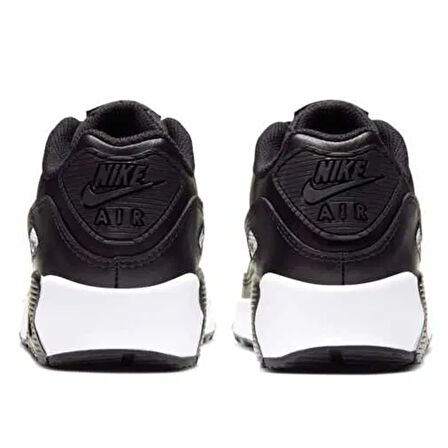 Nike Air Max 90 Leather Unisex Sneaker Hakiki Deri Günlük Ayakkabı Siyah