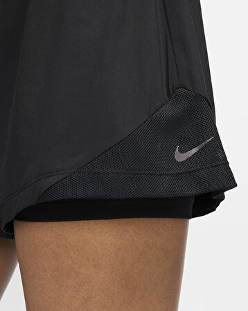 Nike Siyah Pro Flex 2-in-1 Woven Short Siyah Taytı Şort
