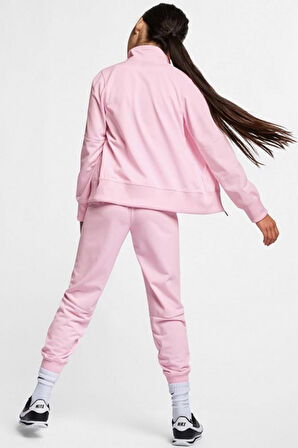 Nike Sportswear Tracksuit Pink Kız Çocuk Eşofman Takımı Pembe