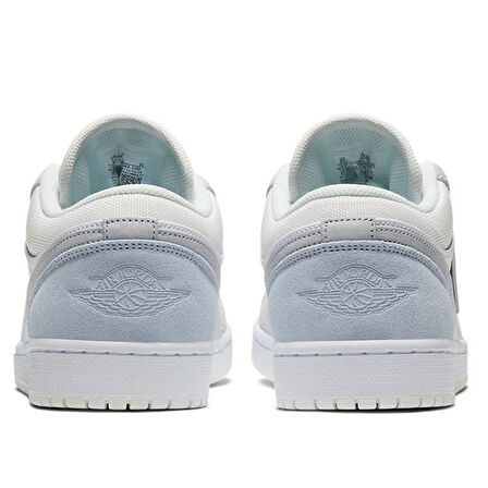 Nike Jordan 1 Low Paris Mens Leather Sneaker Hakiki Deri Erkek Günlük Spor Ayakkabı Beyaz