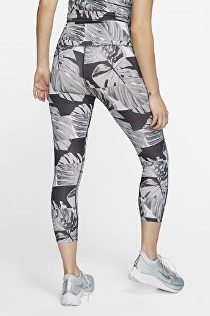Nike Fast Dri-Fit 7/8 Çok Cepli Yüksek Belli Koşu Taytı