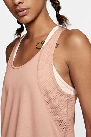 Nike Run Tank Breathe Dri-Fit Nefes Alan Pembe Spor Atlet