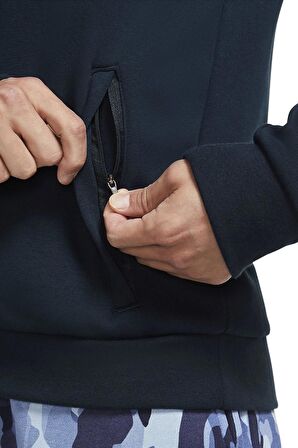 Nike Sportswear FC Barcelona Navy Bomber Jacket Lacivert Ceket
