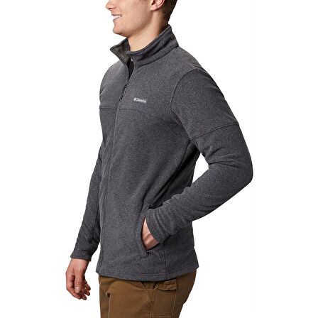 Basin Trail III Full Zip Erkek Gri Outdoor Polar AO0560-030