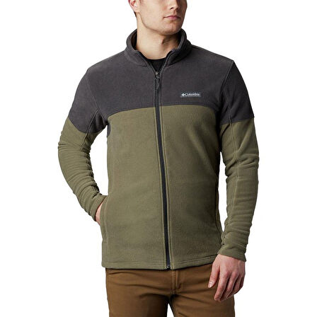 Basin Trail III Full Zip Erkek Yeşil Outdoor Polar AO0560-397